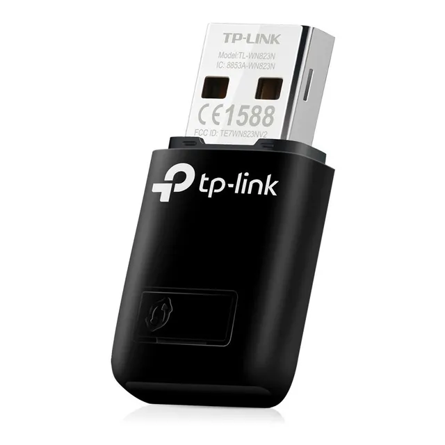 Mini Adaptador Wireless N Tp-link Tl-wn823n 300mbps
