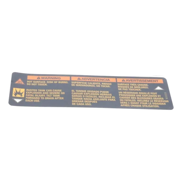 Reemplazo Oem N332220 Para Etiqueta Compresor Aire Dewalt