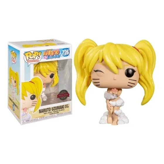 Funko Pop! Naruto Uzumaki Jutsu Sexy Special Edition