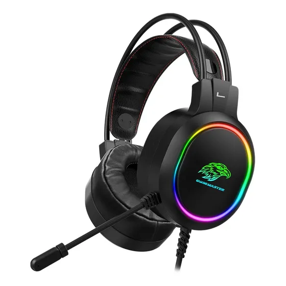 Headset Gamer K-mex Ar43 7.1 Digital Led Rgb Usb