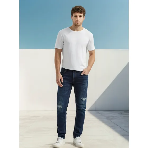 Jean Hombre Famous Chevignon 331f013 Azul