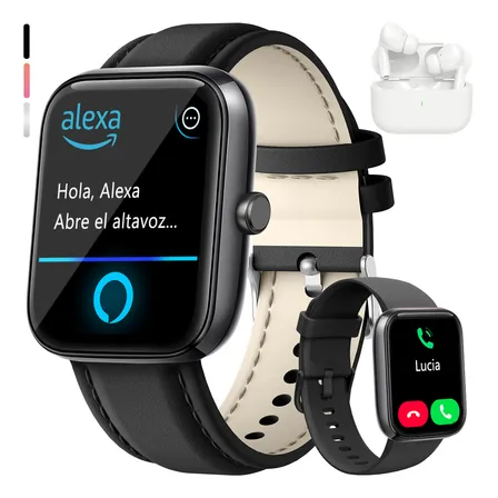 Reloj Smartwatch Reloj Inteligente Bluetooth Llamada Alexa