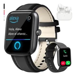 Reloj Smartwatch Reloj Inteligente Bluetooth Llamada Alexa