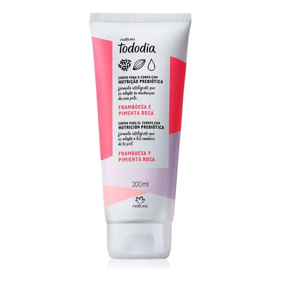 Tododia Crema Frambuesa Natura - mL a $123