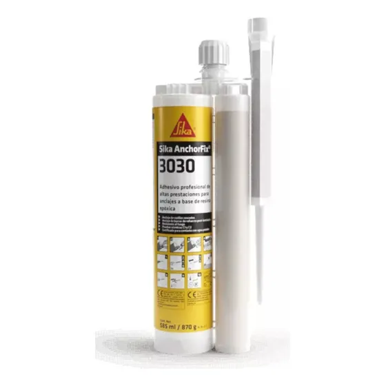 Sika Anchorfix 3030, Cartucho 870 G Color Gris
