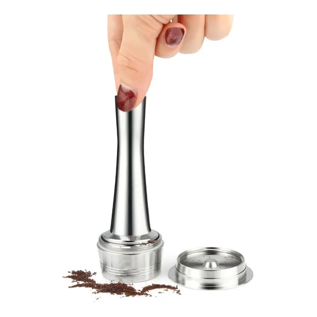 Tamper Apisonador De Acero Inoxidable - Capsulas Caffitaly