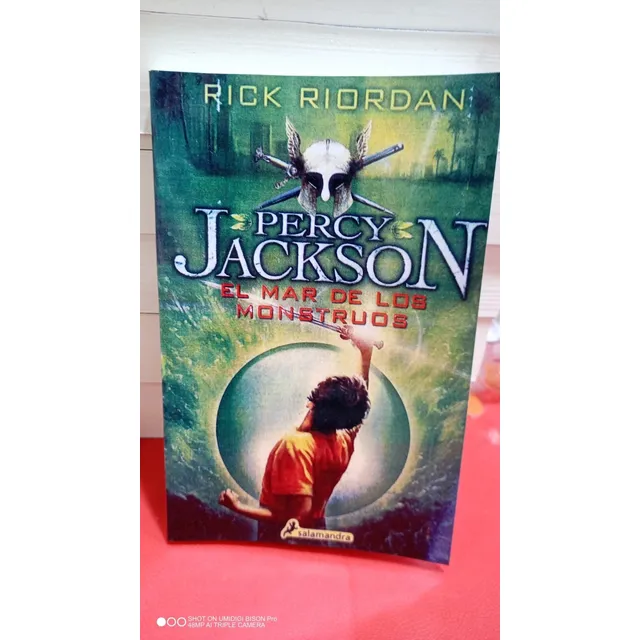 Libro Percy Jackson El Mar De Los Monstruos. Rock Riordan.