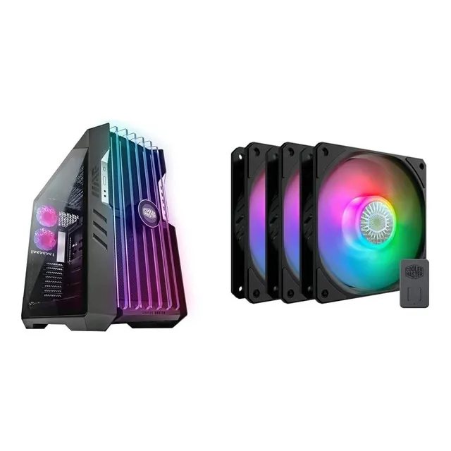 Cooler Master Haf 700 Evo E-atx Funda De Pc De Alto Flujo De