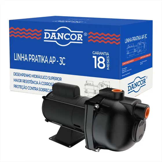 Bomba Autoaspirante 1cv Pratika Ap-3c Bivolt Dancor