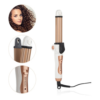 Plancha De Cabello + Ferro + Wafflera Timco® Ceramics 3 En 1 Plancha De Cabello + Ferro + Wafflera Timco® Ceramics 3 En 1
