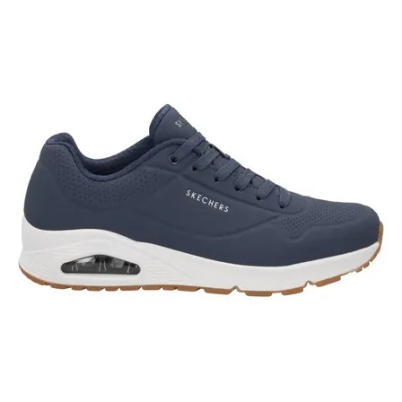 Tenis Skechers Uno Hombre Memory Foam Casual Confort