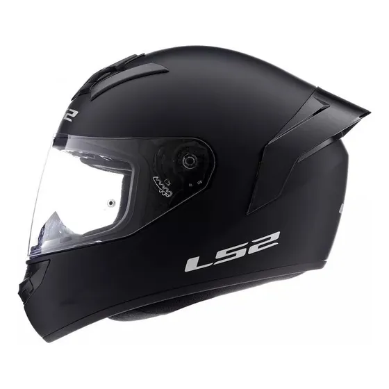 Casco Integral Ls2 Ff352 Rookie Negro Mate