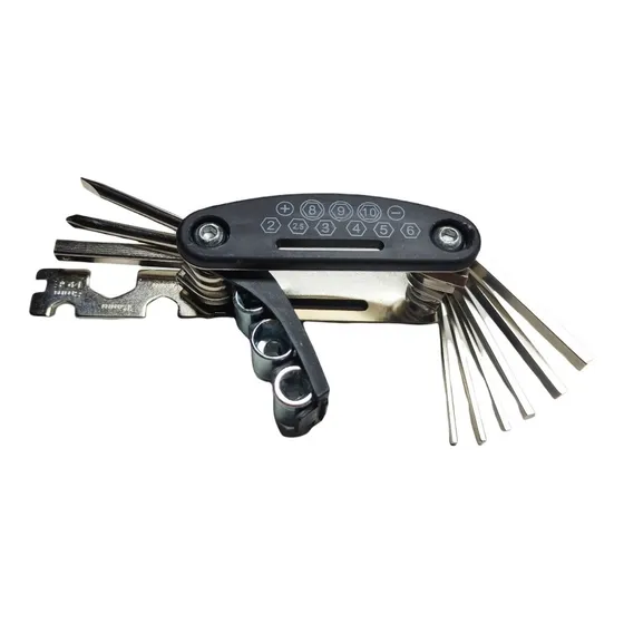 Herramienta Bicicleta Multiuso Llave Allen Destornillador
