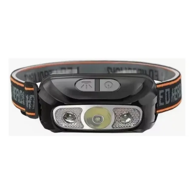 Linterna Táctica Led Headlamp Recargable 3 Modos