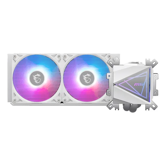 Enfriamiento Liquido Msi Mag I240 White 3400rpm Lga1700 Am5