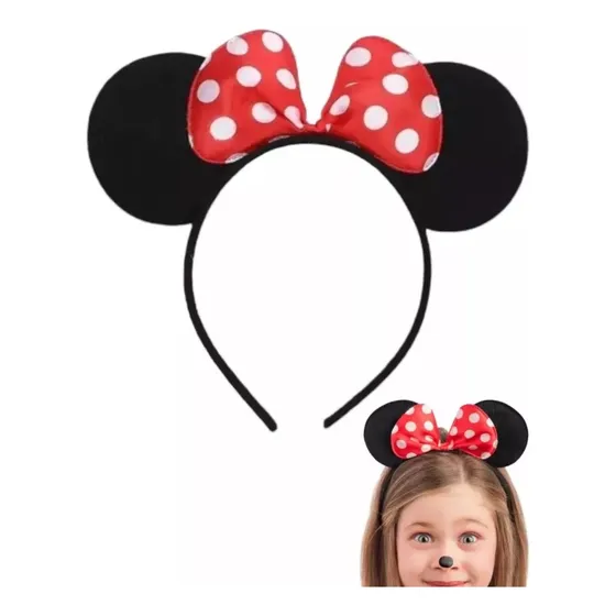 10 Cintillo Para Disfraz De Mickey Mouse Minnie