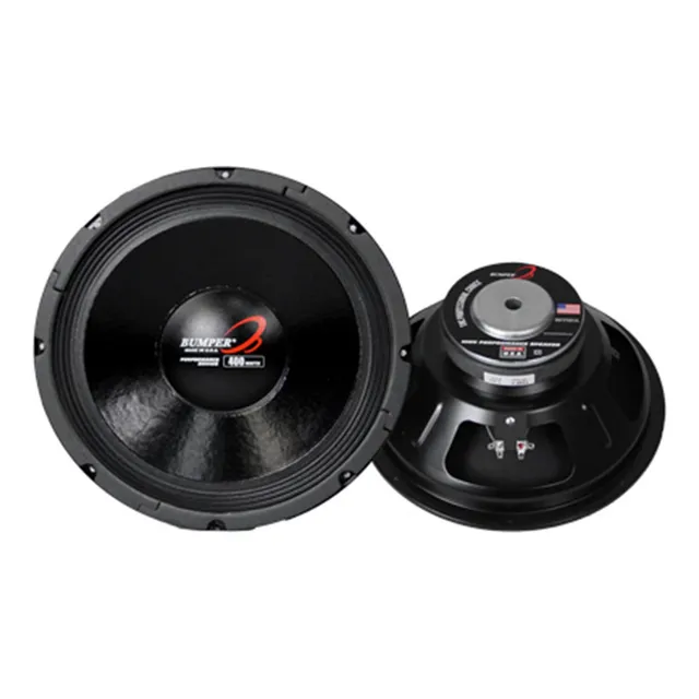 Set 2 Bocina Bumper 12''  400w - 96db - Para Sub-woofer