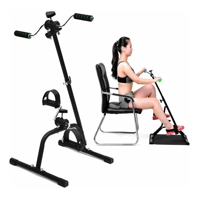 Bicicleta Fija Estatica Terapeutica Elíptica Cardio 2 En 1 
