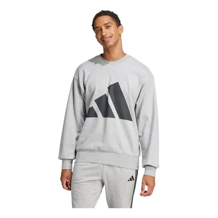Moletom Masculino adidas Je8952 G Cinza Lisa