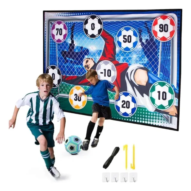 Panel Portería De Futbol Juego De Precisión Infantil 1x1.5mt