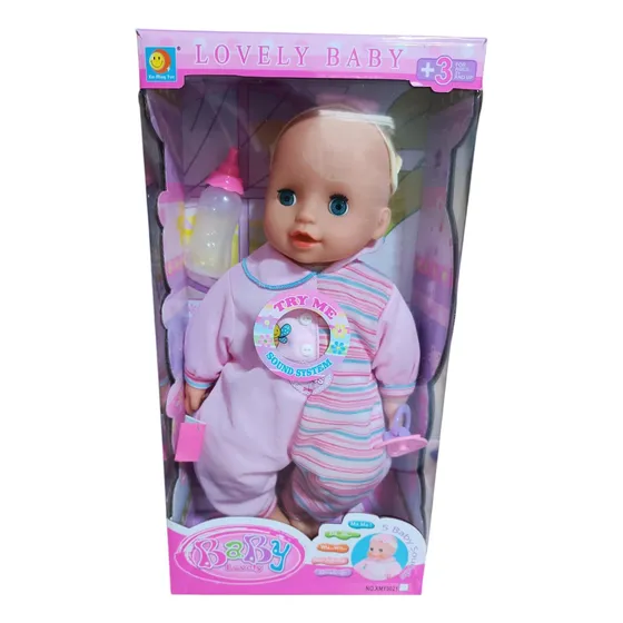 Muñeca Bebe Querido Niñas Baby Juguete Con Sonido Y Accesori
