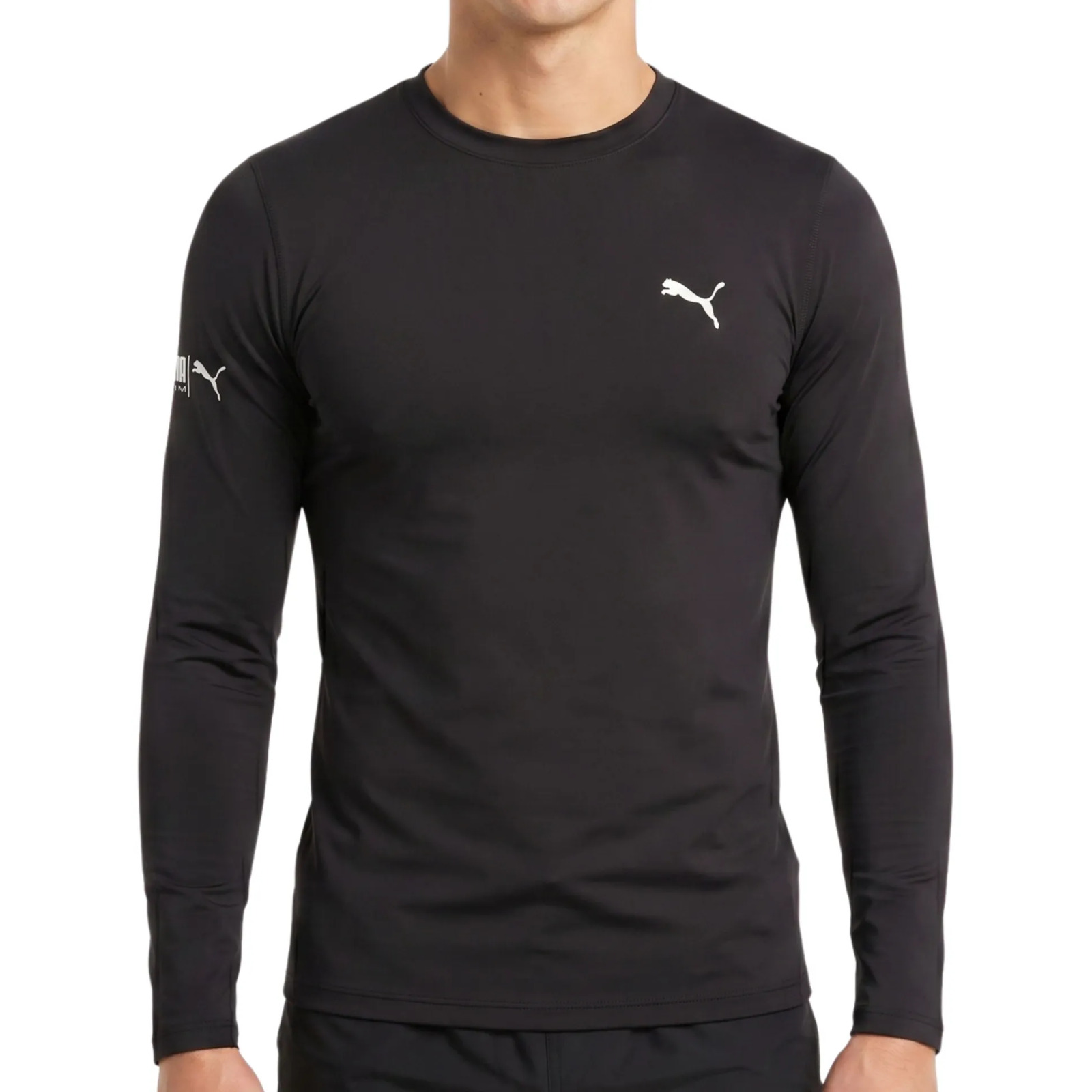 Camiseta Puma Térmica Manga Longa Proteção Uv 50+ Masculina