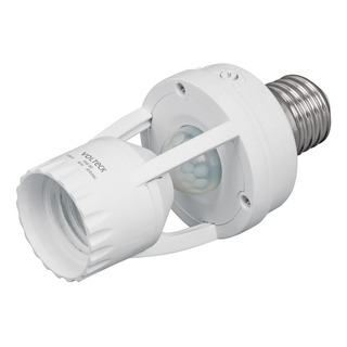 Socket Para Foco E26 Sensor Movimiento 360 Base 60w 46274 Socket Para Foco E26 Sensor Movimiento 360 Base 60w 46274