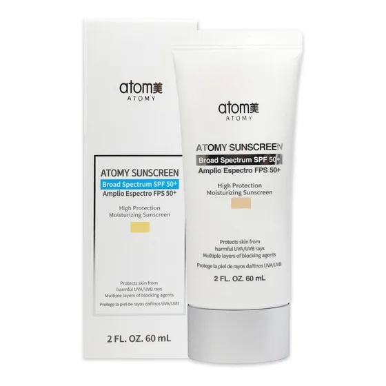 Protector Solar Facial Atomy Crema Fps 50+ 60g Suave Y Fino