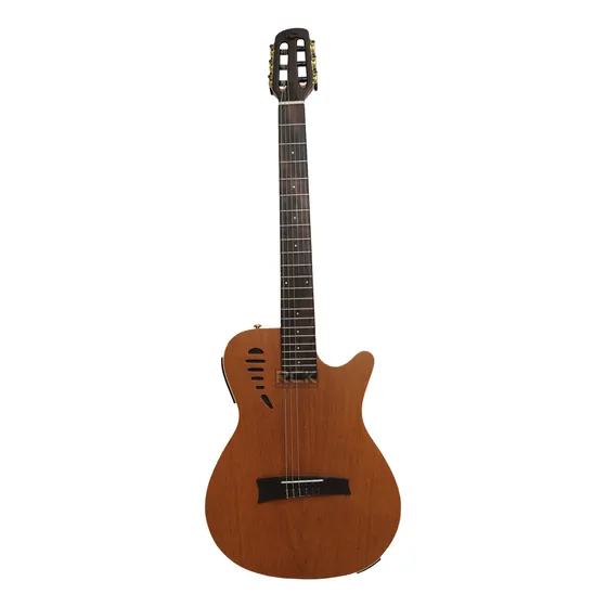 Violão Flat Elétrico Nylon Marquês Vn-11 Tipo Godin - Nf