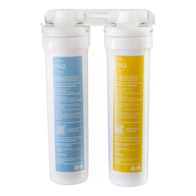 PURIFICADOR DE AGUA BAJO MESADA  DVIGI COLOR BLANCO