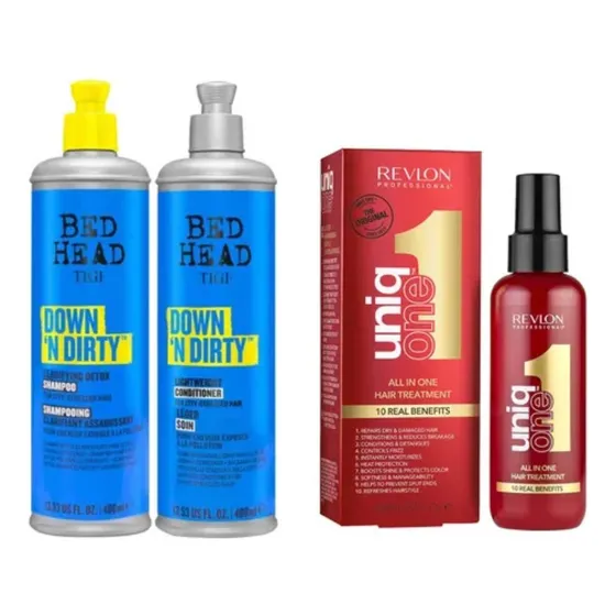 Kit Tigi Shampoo Y Acondicionador + One De Revlon