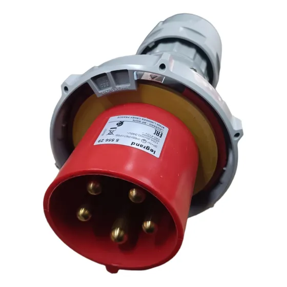 Clavija Recta 555629 Legrand 3p+n+t, 125a, 4h, 200-415v Ip69
