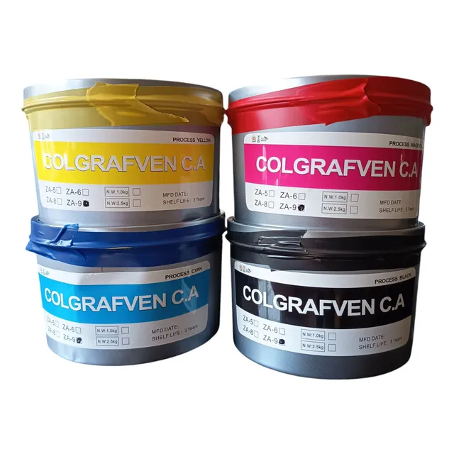 Tintas Artes Gráficas Litograficas Cmyk
