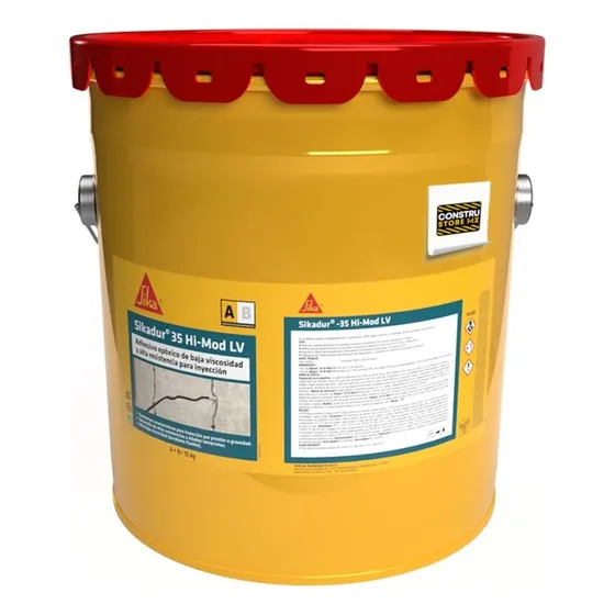 Sikadur 35 Hi-mod Epóxico Para Inyección De Grietas 15 Kg