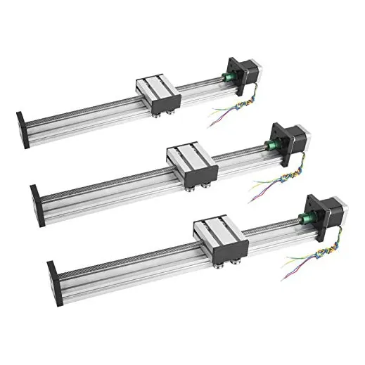 Riel Lineal Tornillo Bola Carrera Actuador Etapa Larga 100mm
