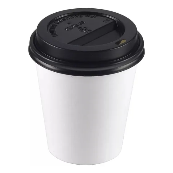 Taza De Café Descartable 8 Oz Papel 200ml Pack X 50 U