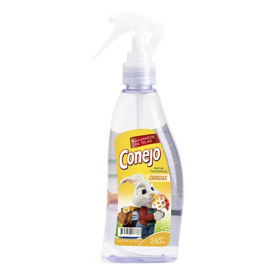 Perfumador De Ropa Caricias Conejo 250 Ml.