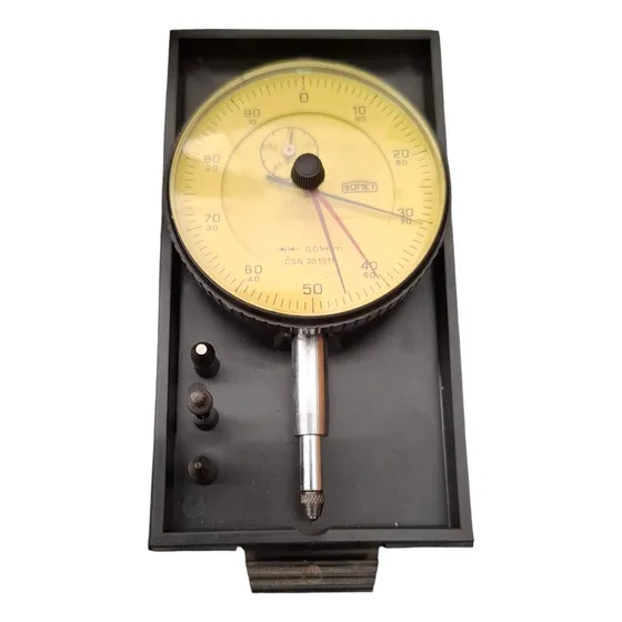 Reloj Comparador - Indicador De Cuadrante 0,01mm Marca Somet