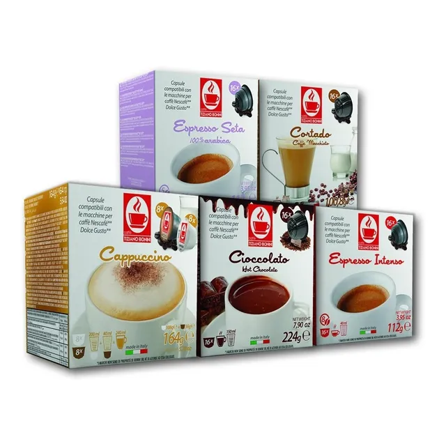 80 Cápsulas Bonini Dolce Gusto - Envío Sin Costo!