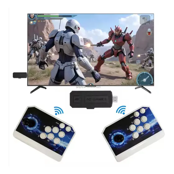 Gamer Arcade Android 8k Hdmi 3d Rocker Consola Juego Retro