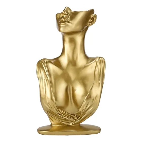 Suporte De Exibição Mannequin Head Bust Collar