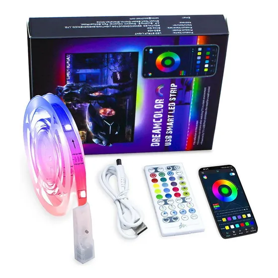 (usb Led Tv Backlight App Control Strip Lights Music Sync)