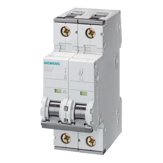 Automático Magnetotérmico 400v 6ka Siemens 5sy6206-7