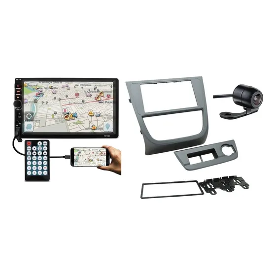 Central Multimidia Radio Som Saveiro G6 2013 2014 2015 Nova