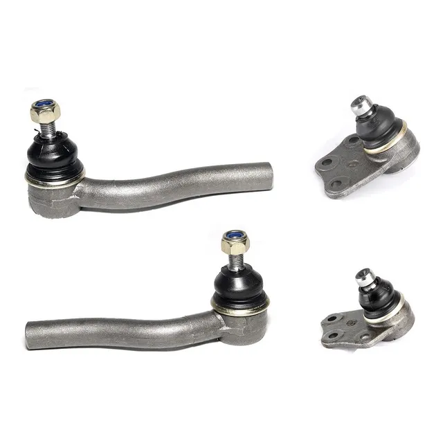 Kit 2 Extremos Y 2 Rotulas Perno Pasante Fiat Idea Adventure