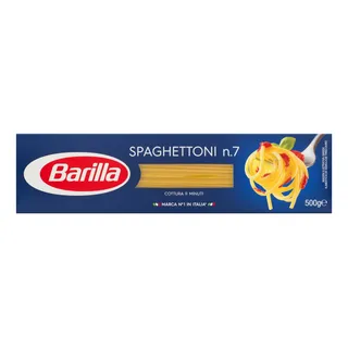 MacarrĂŁo De SĂȘmola Espaguete 7 Barilla Caixa 500g MacarrĂŁo De SĂȘmola Espaguete 7 Barilla Caixa 500g