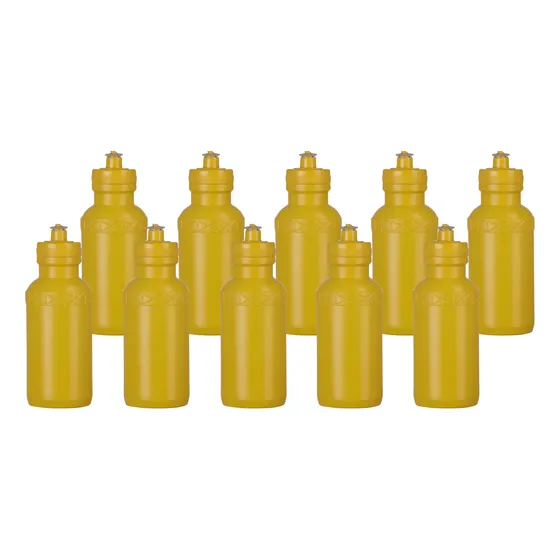 Kit 10 Squeeze 500ml Atacado Revenda Diversas Cores Academia