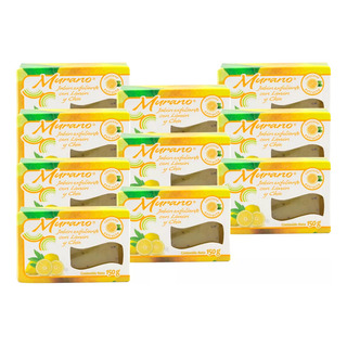 Jabón En Barra Murano Extracto De Limon Chia 10 Piezas Jabón En Barra Murano Extracto De Limon Chia 10 Piezas