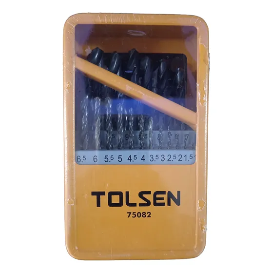 Juego De Mechas Hss 1-13mm Tolsen