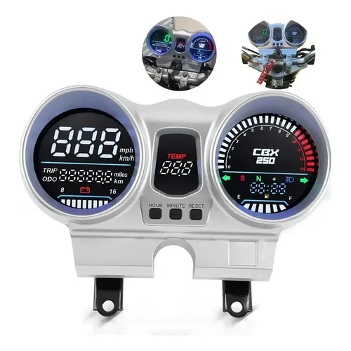 Xnx Digital Lcd Odometer 1-6 Speedometer Tachometer | MercadoLivre